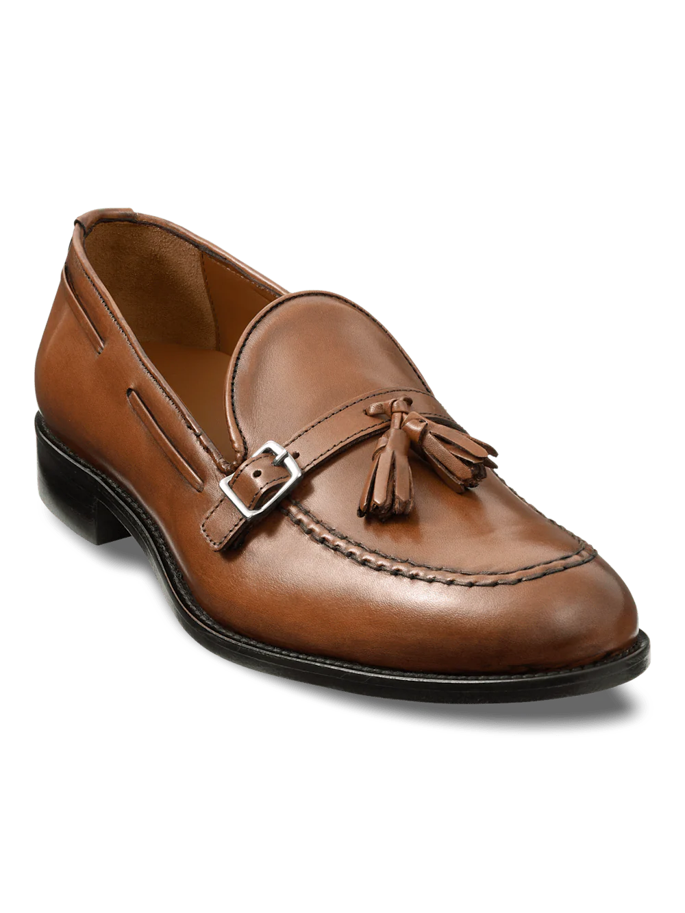 Beckham Tassel Loafer - Chestnut