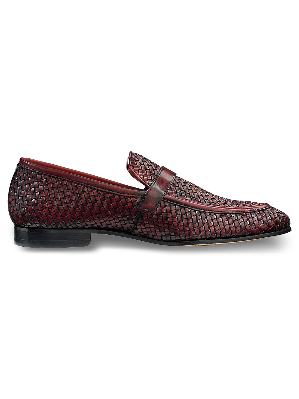 Brennan Belted Loafer - Burgundy - Image 2