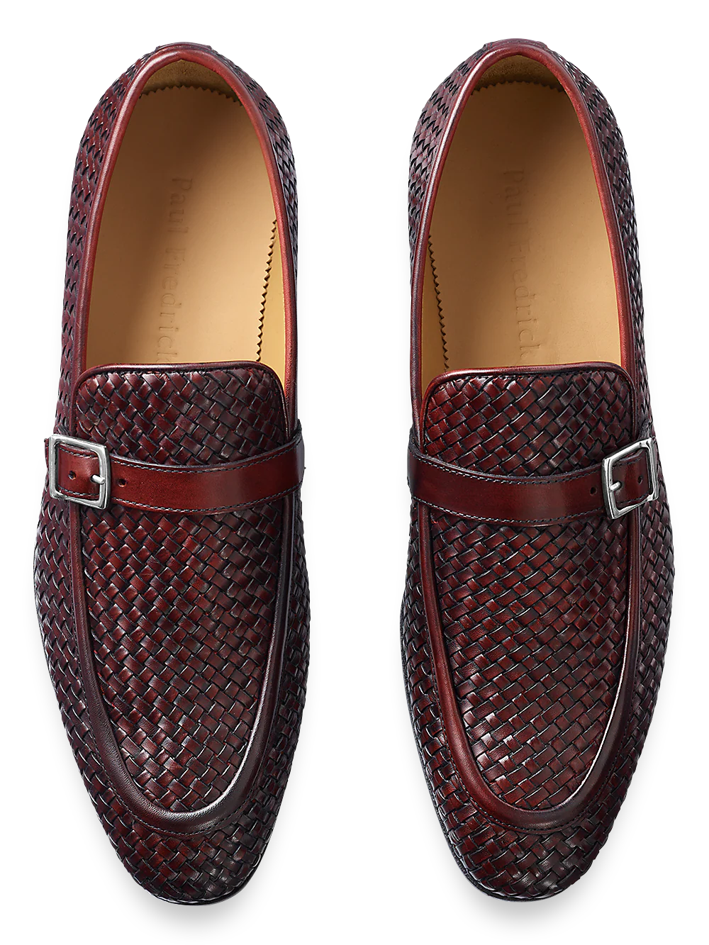 Brennan Belted Loafer - Burgundy - Image 3