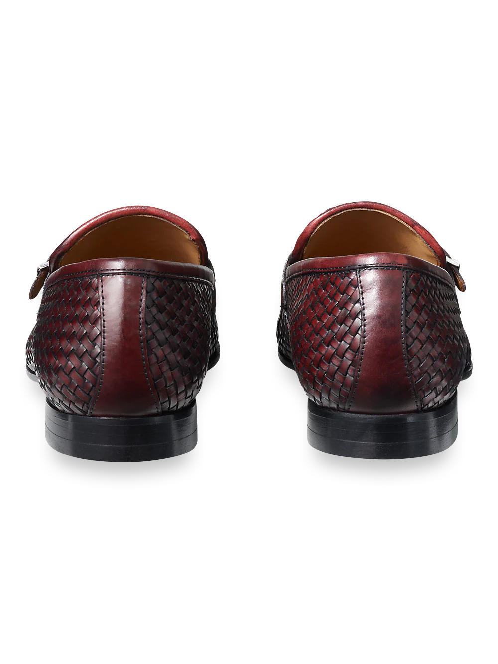 Brennan Belted Loafer - Burgundy - Image 4