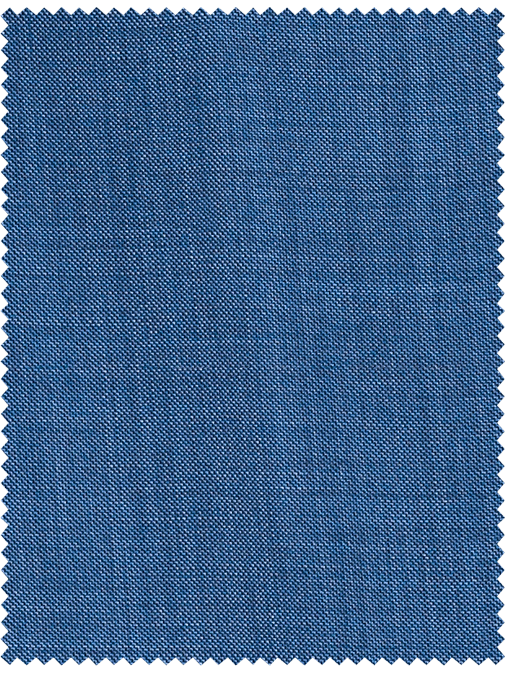 Classic Fit Sharkskin No Lapel Suit Vest - Sky Blue - Image 3