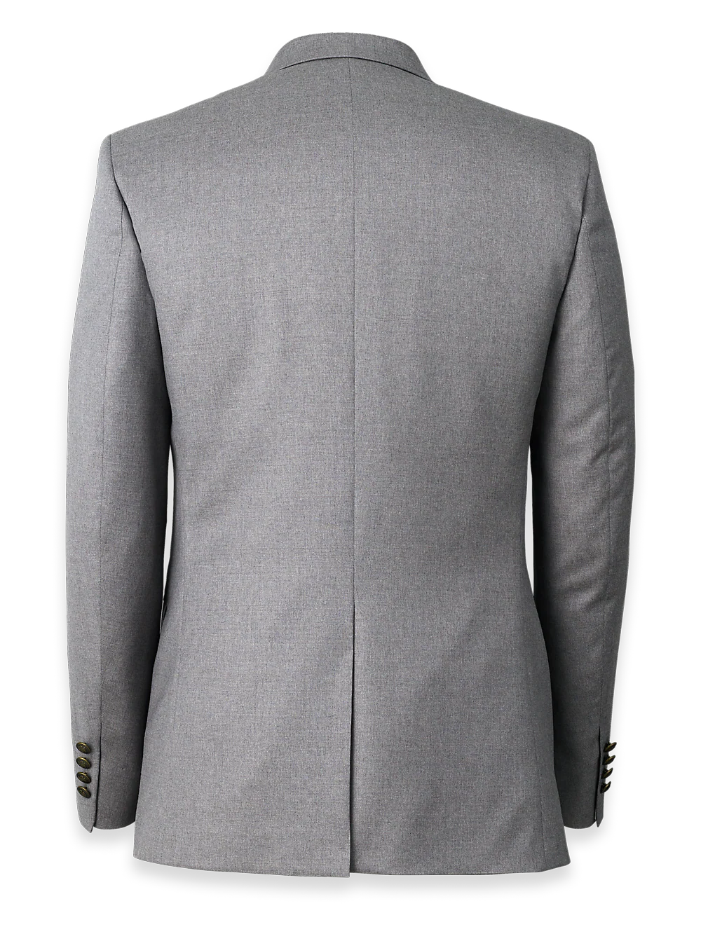 Classic Fit Wool Travel Blazer - Pearl Grey - Image 2