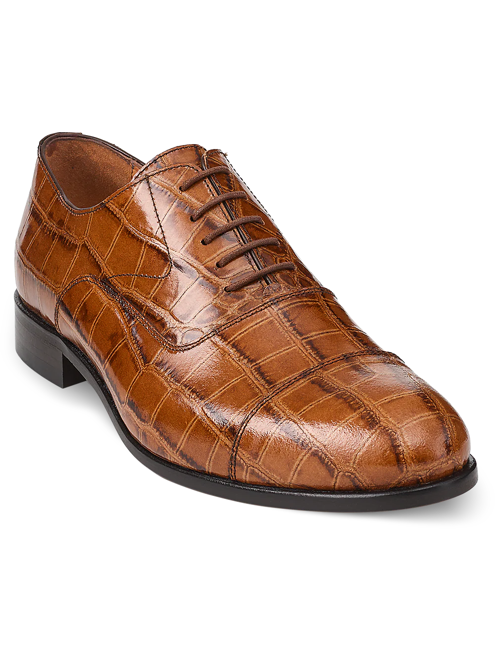 Clifford Cap Toe Oxford - Camel