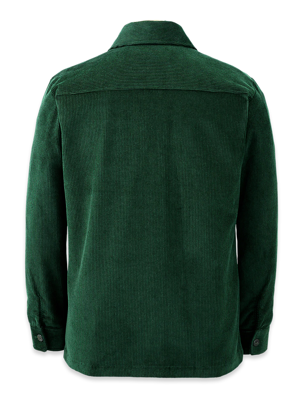 Cotton Corduroy Shirt Jacket - Hunter - Image 5