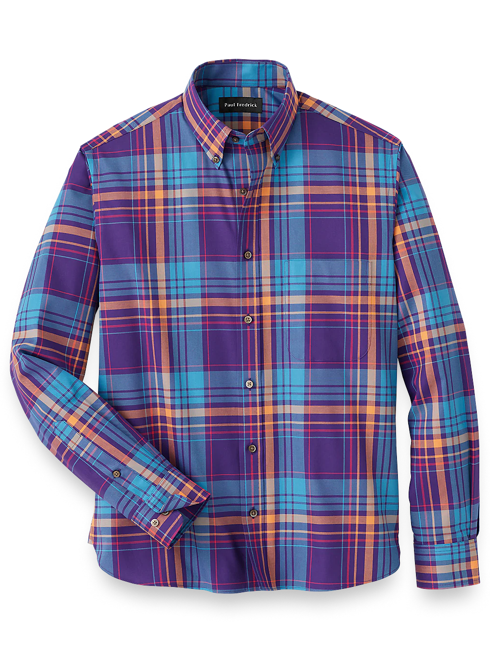 Cotton Plaid Casual Shirt - Multi