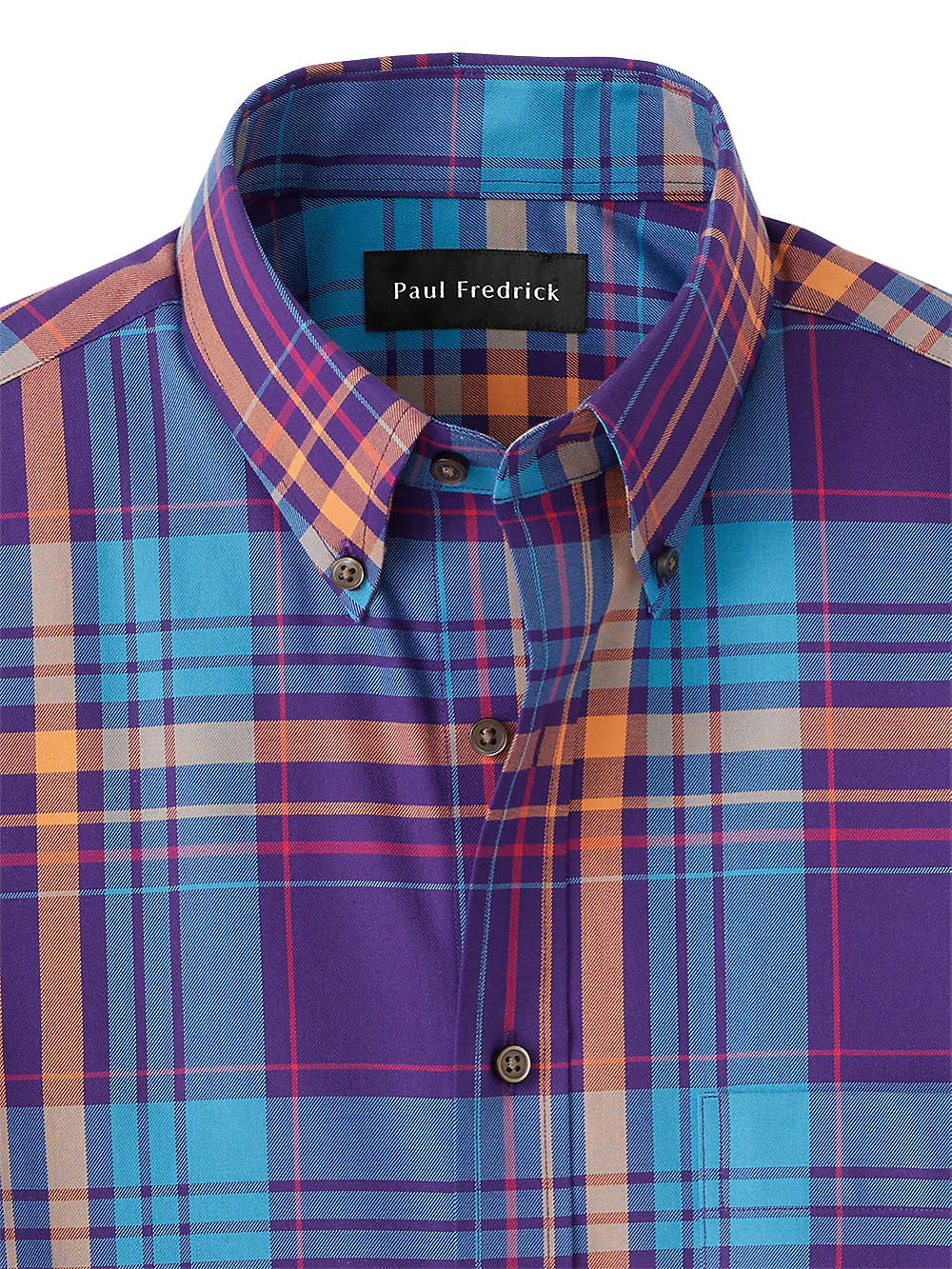 Cotton Plaid Casual Shirt - Multi - Image 3