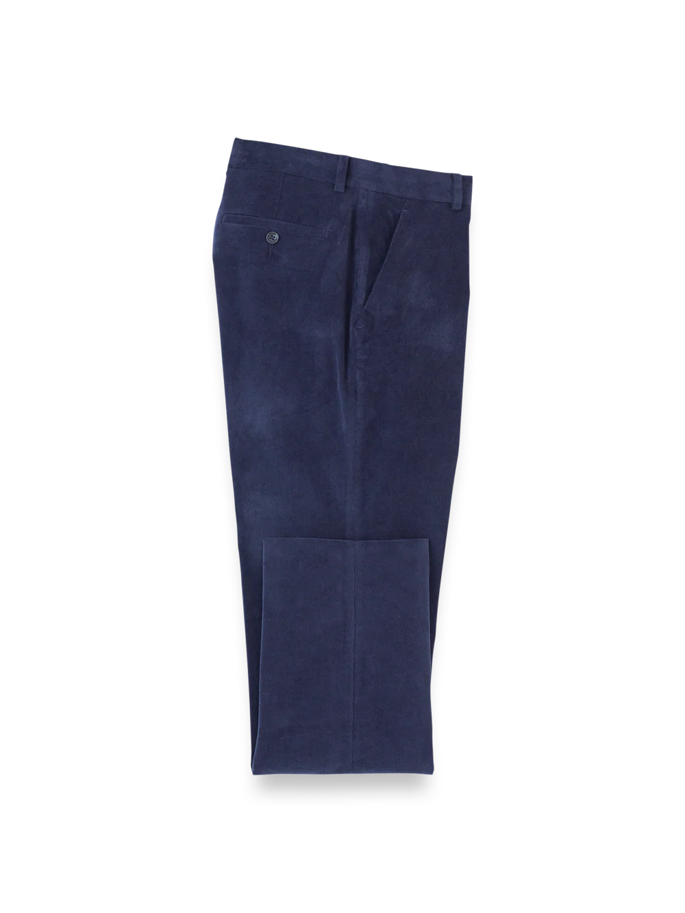 Cotton Stretch Corduroy Pants - Blue