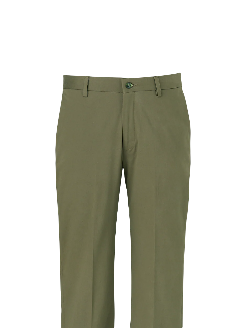 Cotton Stretch Twill Pants - Khaki - Image 2