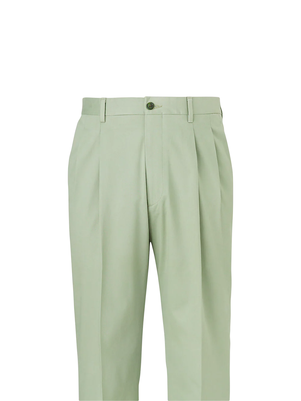 Cotton Stretch Twill Pants - Blue - Image 5