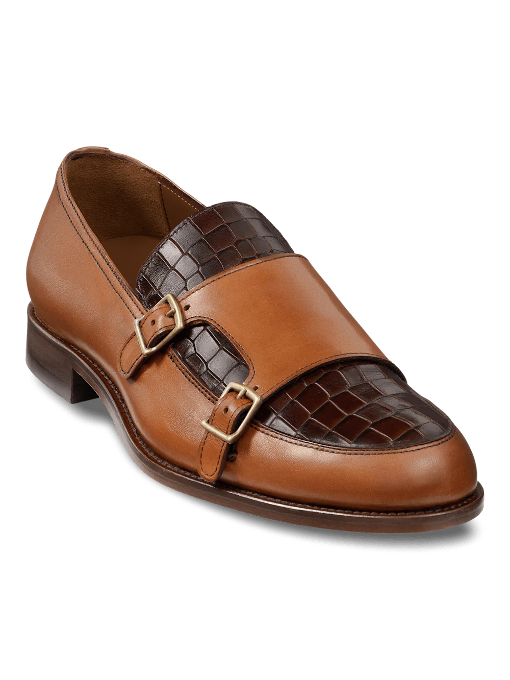 Donovan Monk Strap Loafer - Chestnut/brown