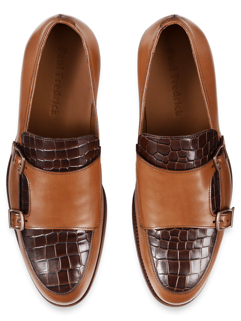 Donovan Monk Strap Loafer - Chestnut/brown - Image 3