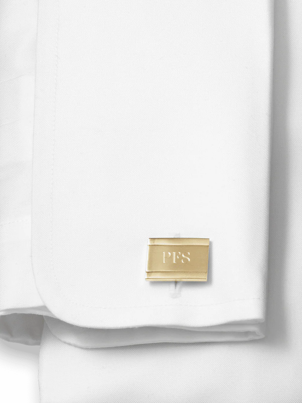 Engravable Cufflinks - Gold - Image 2