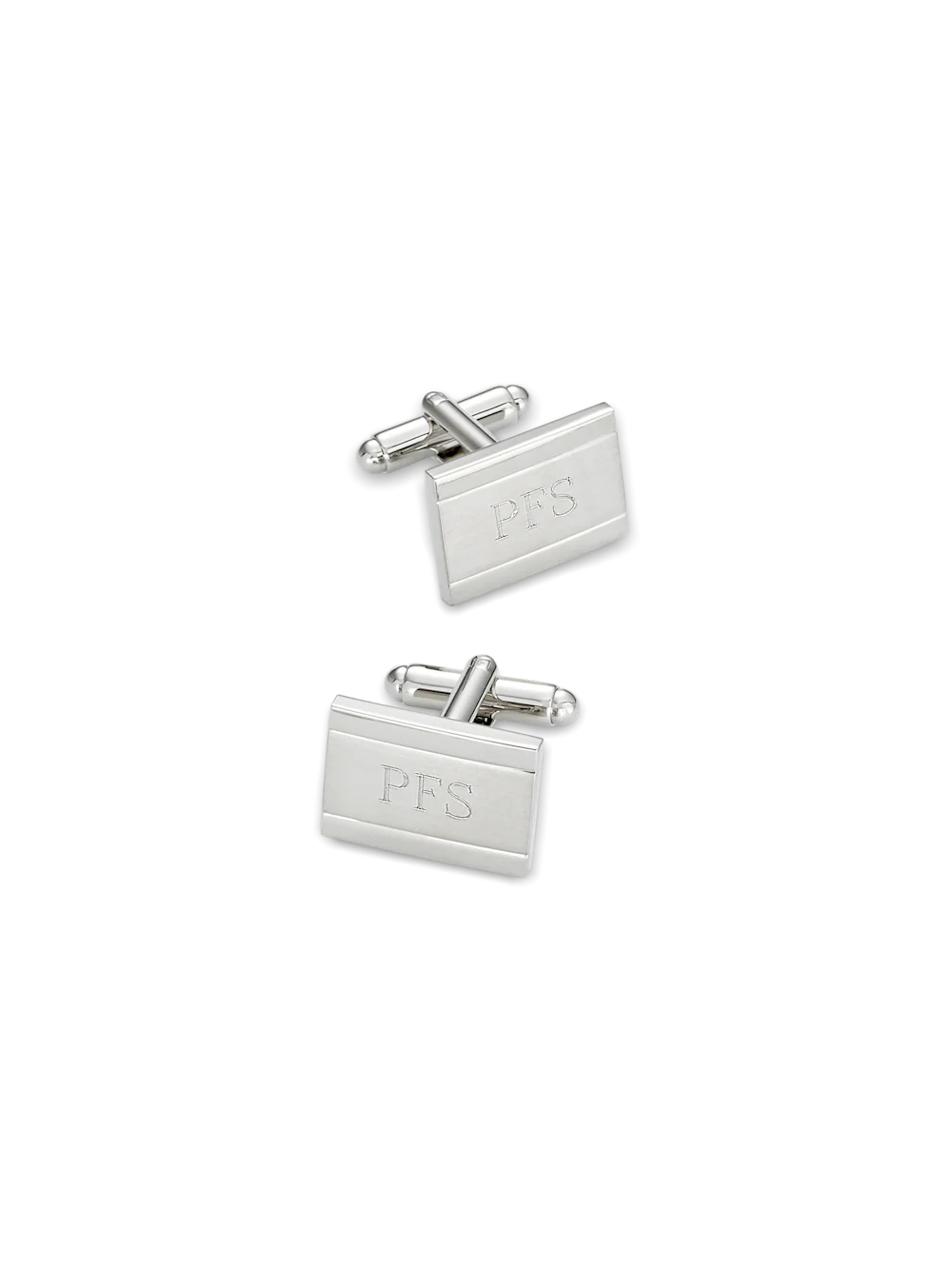 Engravable Cufflinks - Silver