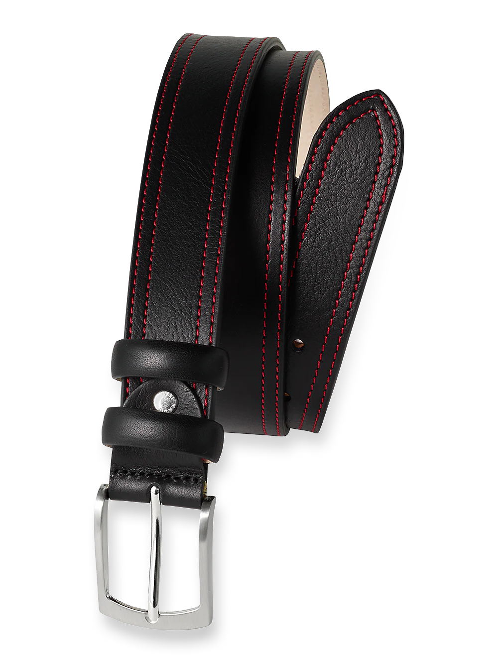 Landon Belt - Black/red