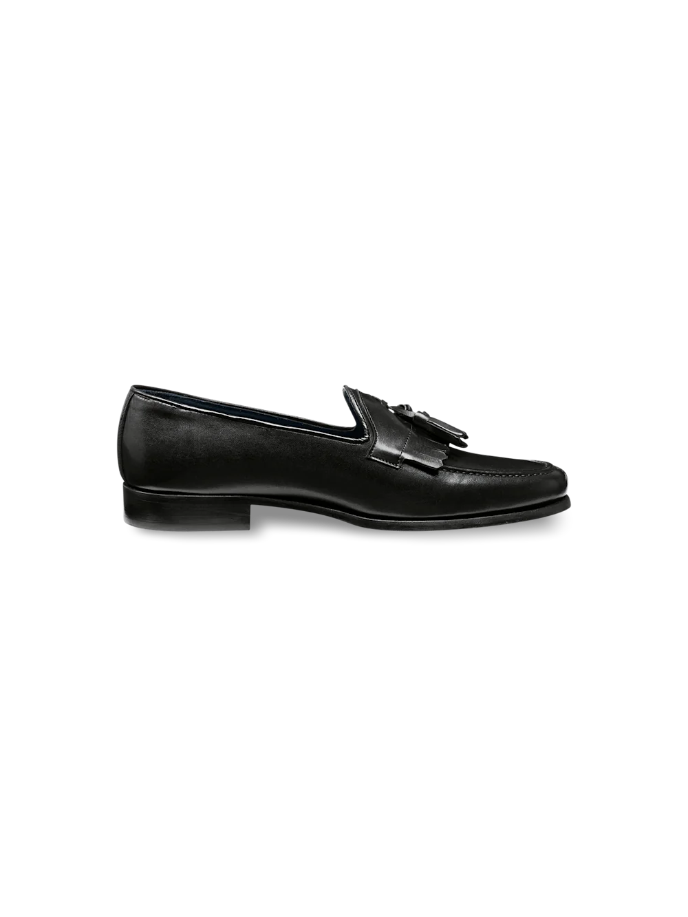 Lennon Kiltie Tassel Loafer - Black - Image 2