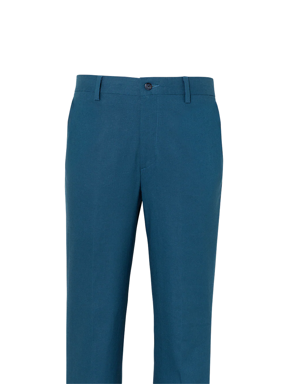 Linen / Cotton Pants - Black - Image 2