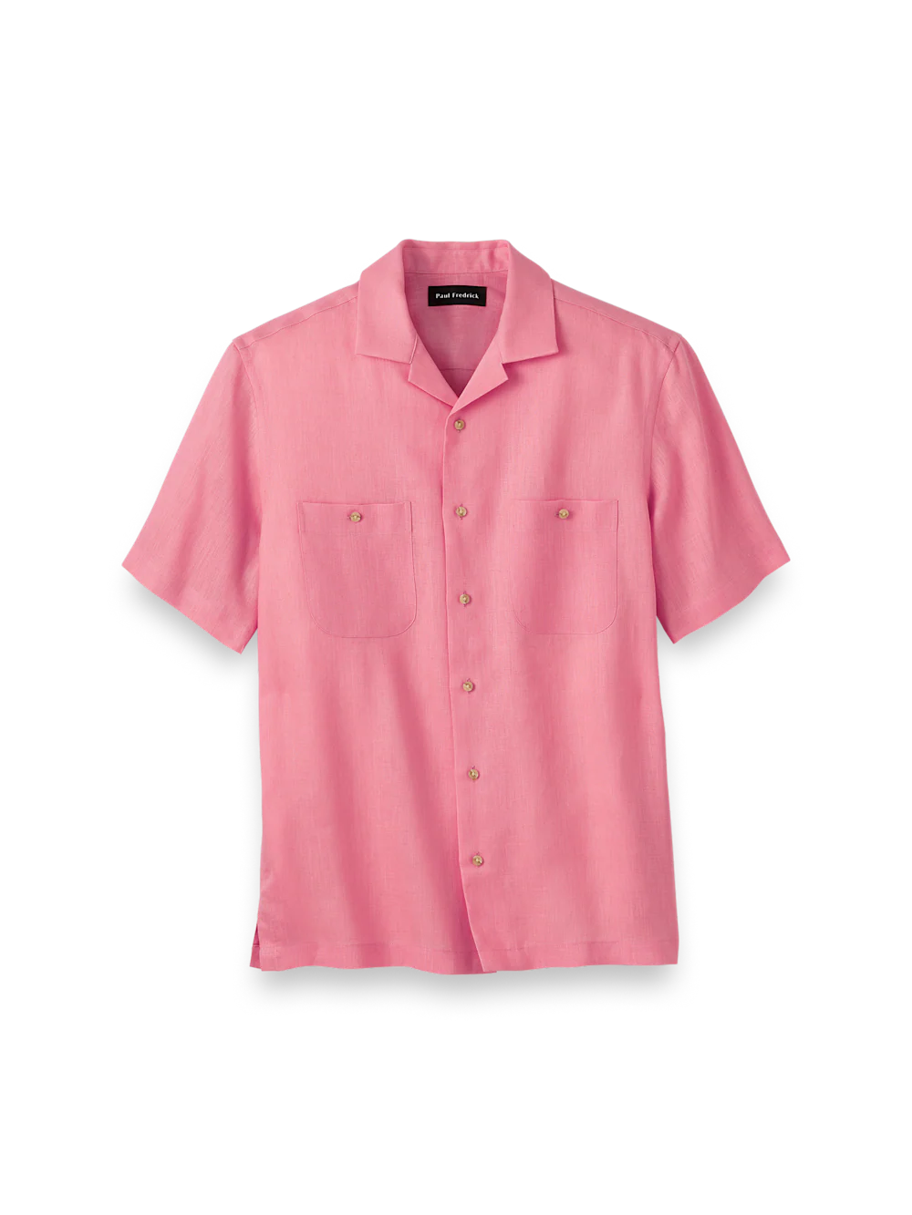 Linen Solid Casual Shirt - Pink