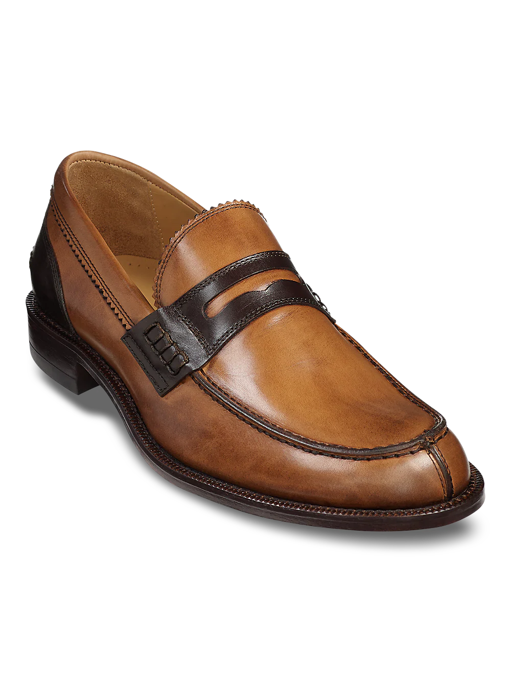 Maddox Penny Loafer - Tan/brown