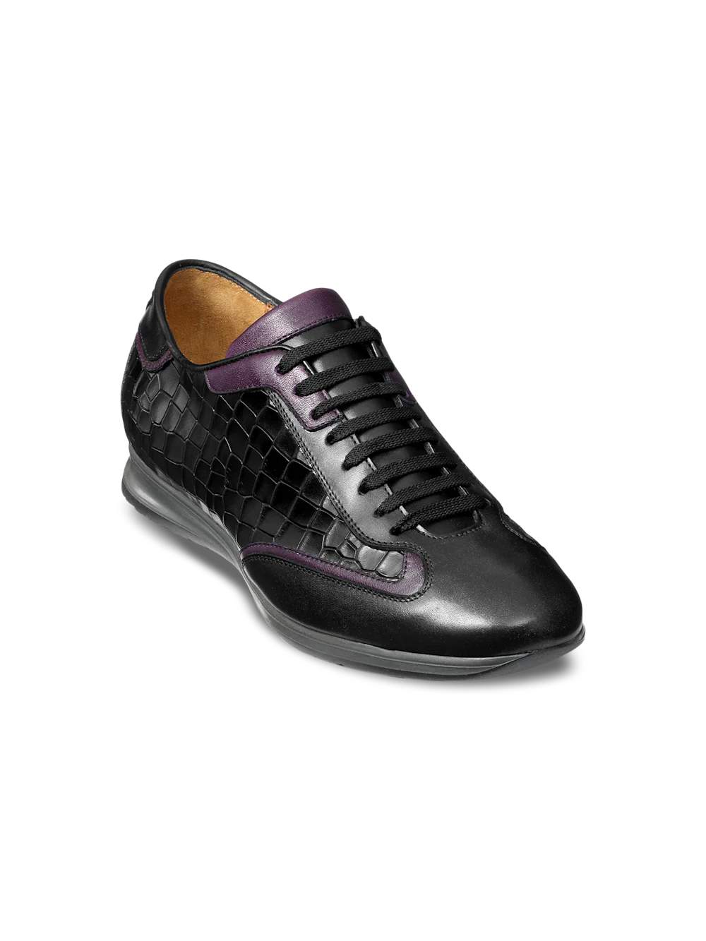 Nash Sneaker - Black/purple