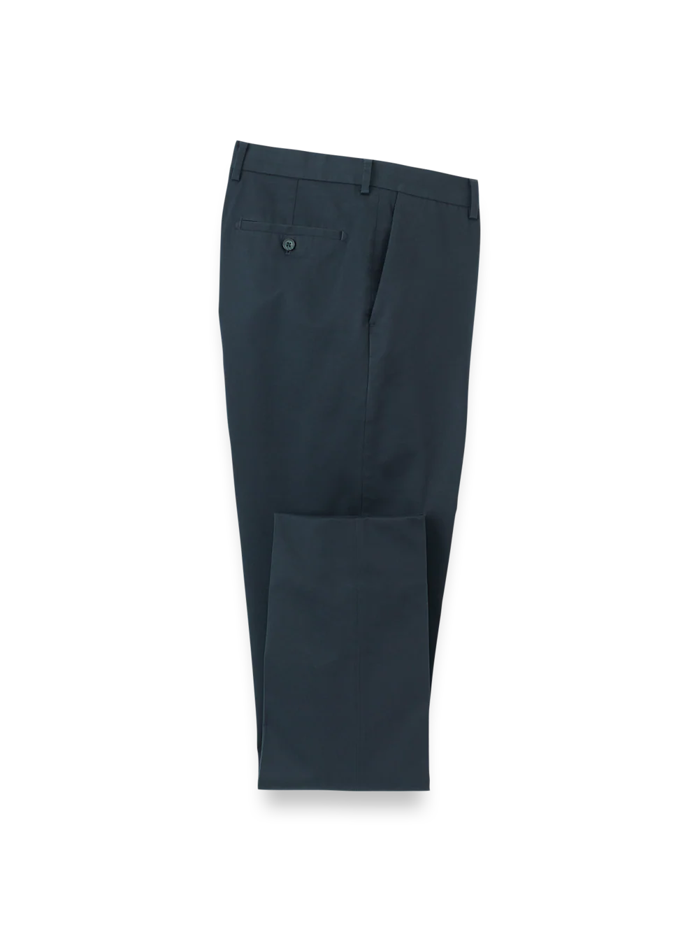 Non-Iron Cotton Stretch Twill Pant - Ink