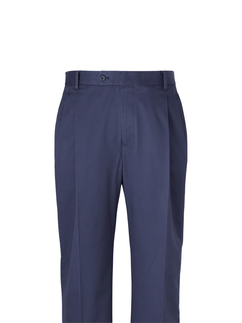 Non-Iron Cotton Stretch Twill Pant - Wine - Image 5