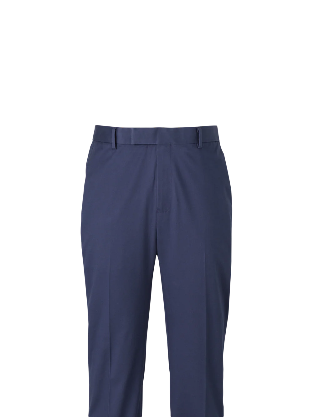 Non-Iron Cotton Stretch Twill Pants - Bright Navy - Image 2