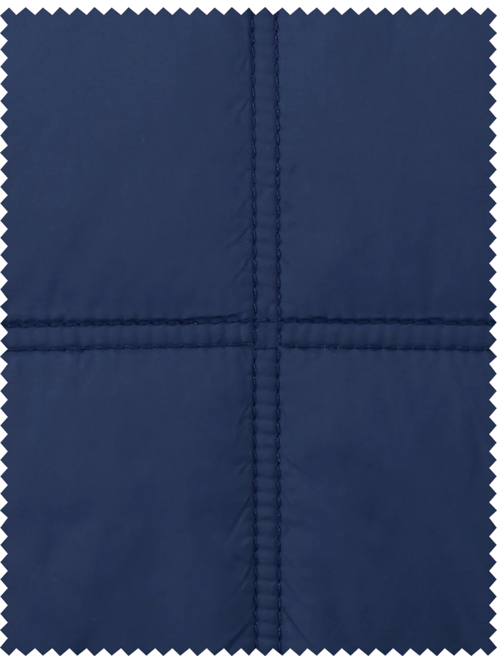 Nylon Quilted Vest - Navy - Image 5