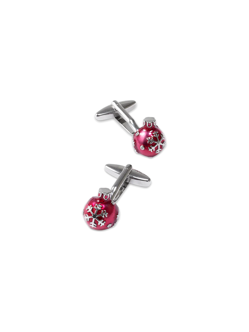 Ornament Cufflink - Red