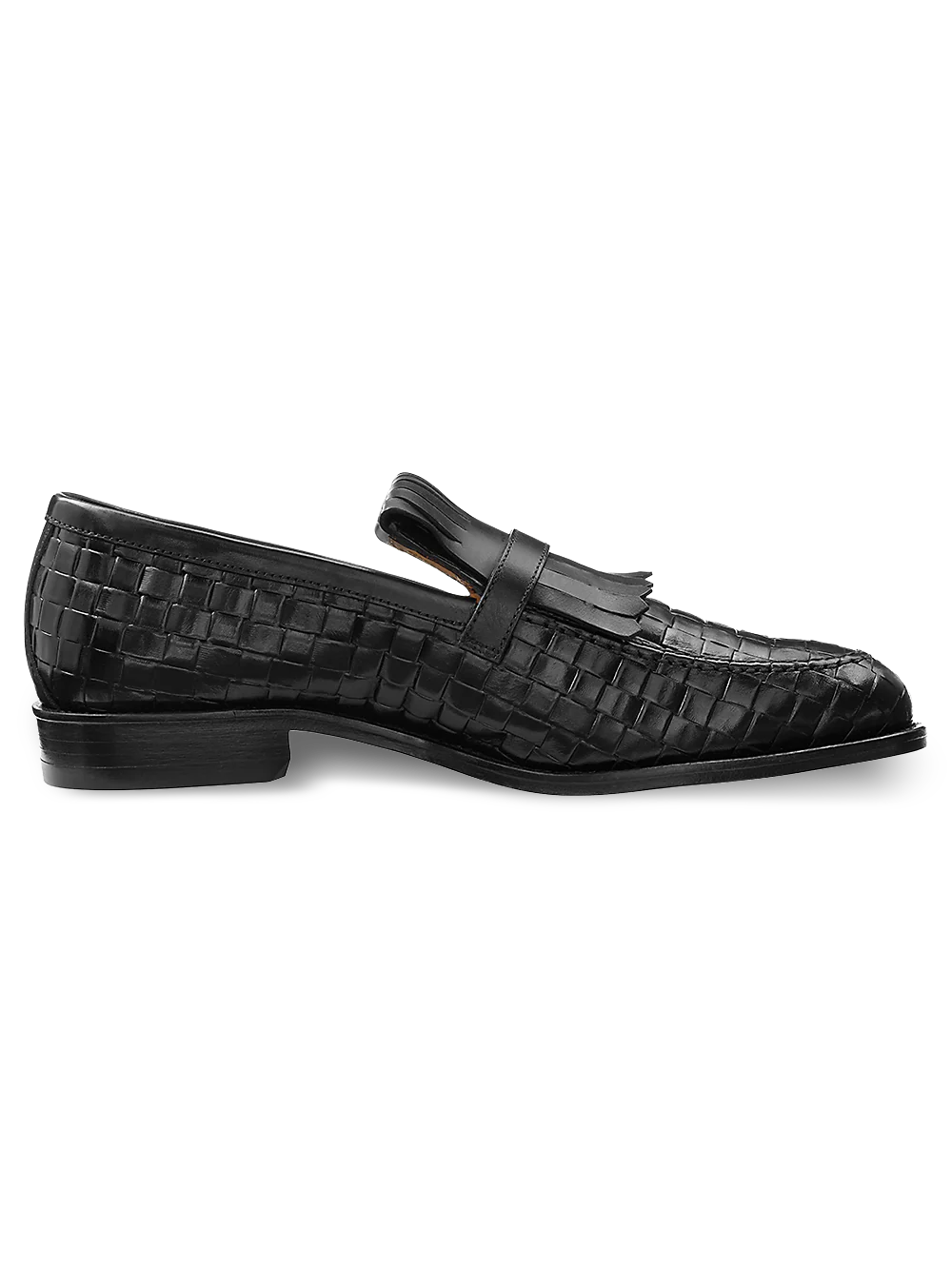 Shiloh Kiltie Loafer - Black - Image 2