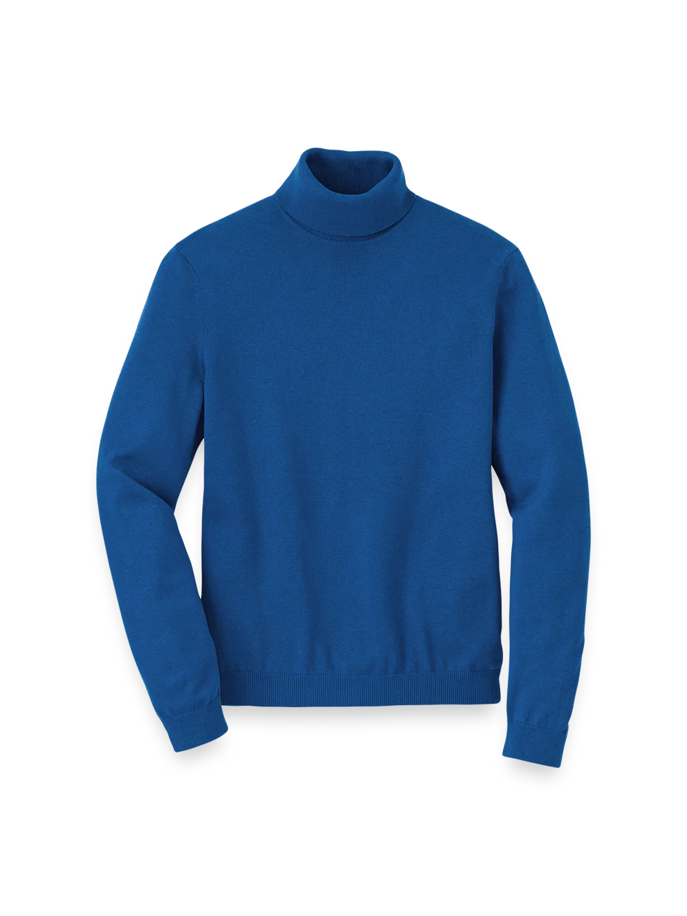 Supima Cotton Turtleneck - Blue
