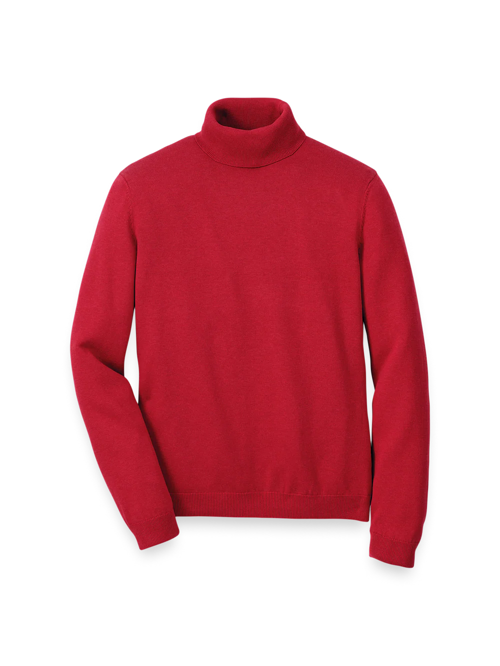Supima Cotton Turtleneck - Red