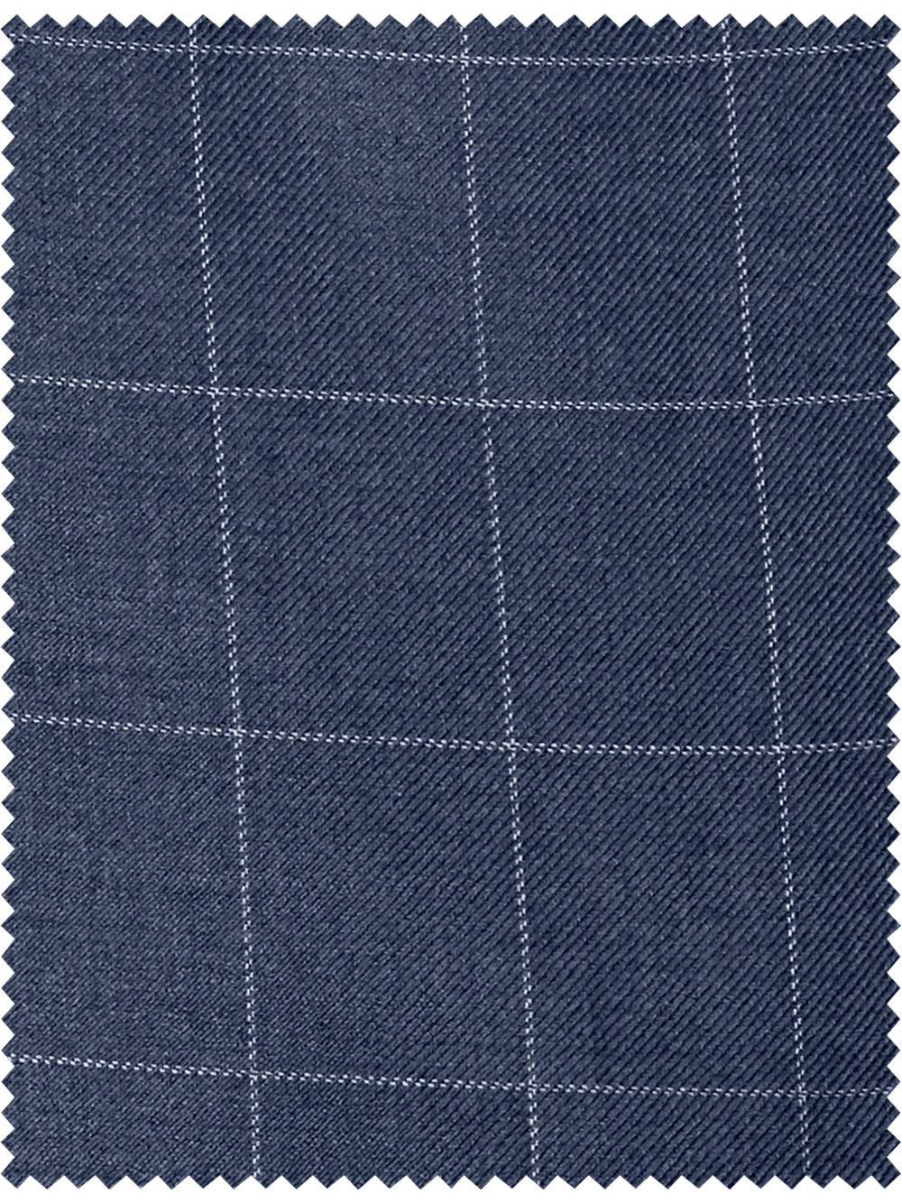 Tailored Fit Essential Wool Flat Front Pants - Grey - Image 3