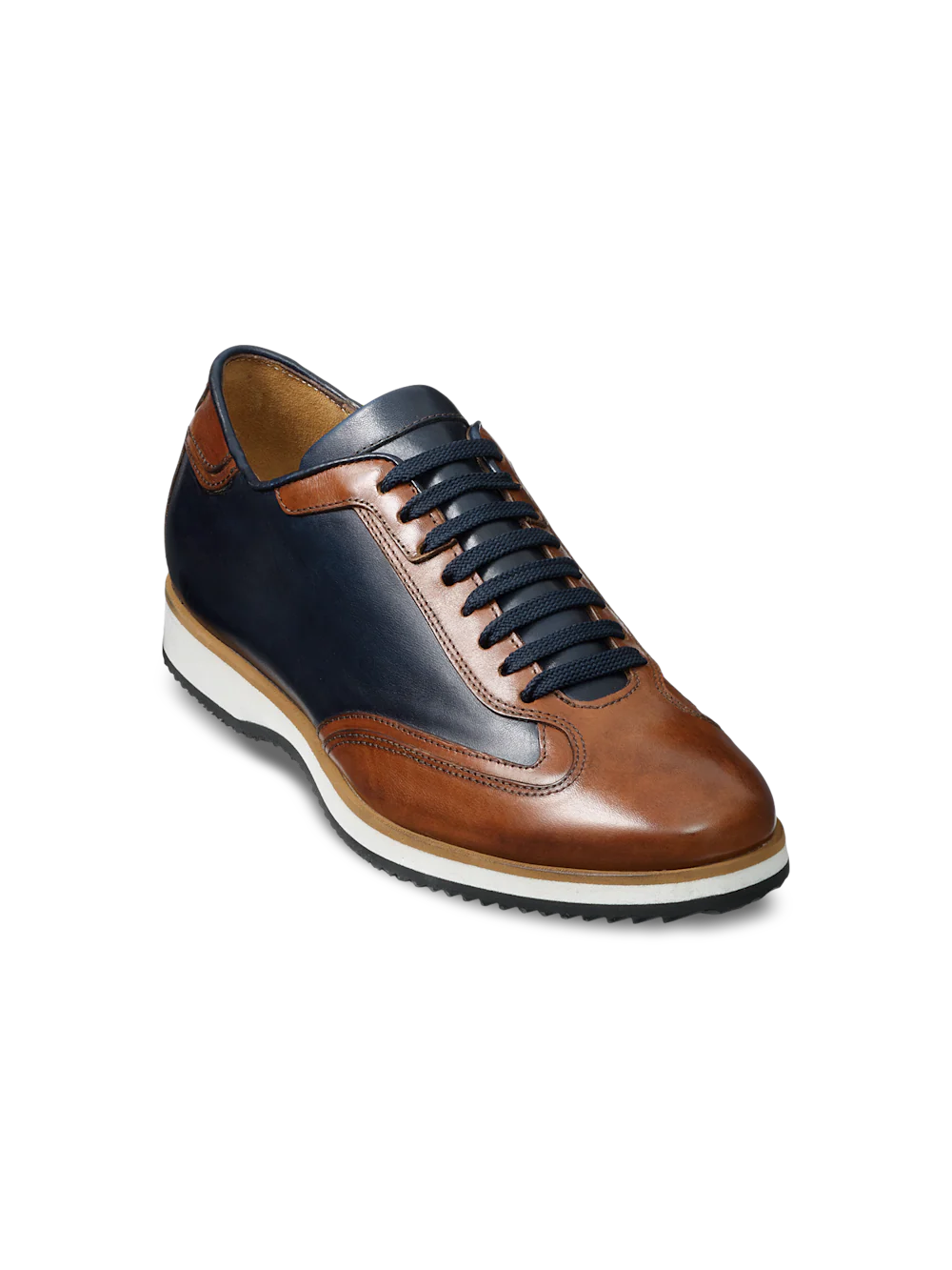 Wayne Sneaker - Navy/tan